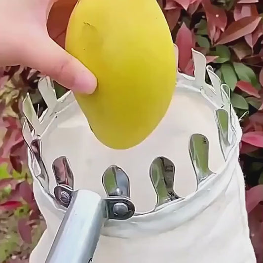 1 Set Steel Fruit Picker Tool – Lightweight Handheld Fruit Harvesting Claw